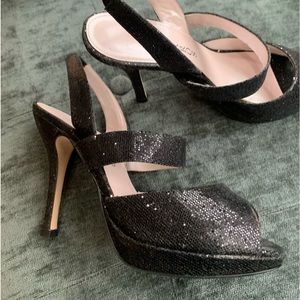 Platform heels open toe